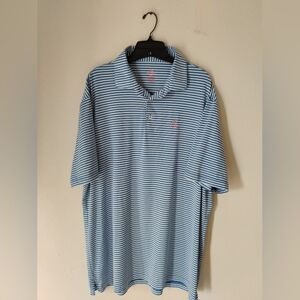 Rhoback Polo Stripe Shirt Men's XL